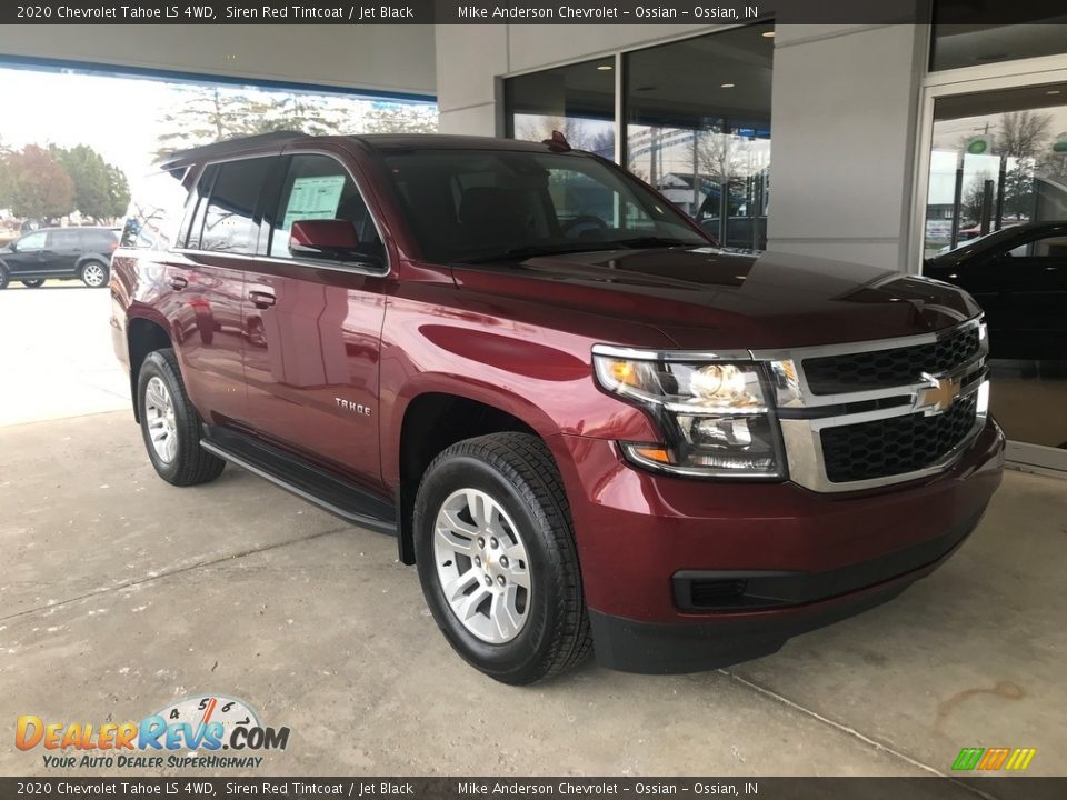 2020 Chevrolet Tahoe LS 4WD Siren Red Tintcoat / Jet Black Photo #1