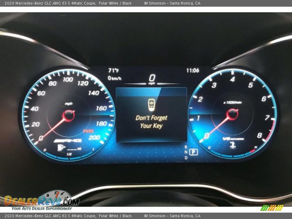 2020 Mercedes-Benz GLC AMG 63 S 4Matic Coupe Polar White / Black Photo #20