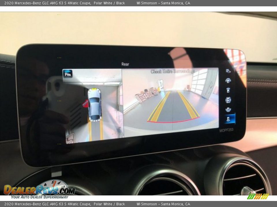 2020 Mercedes-Benz GLC AMG 63 S 4Matic Coupe Polar White / Black Photo #21