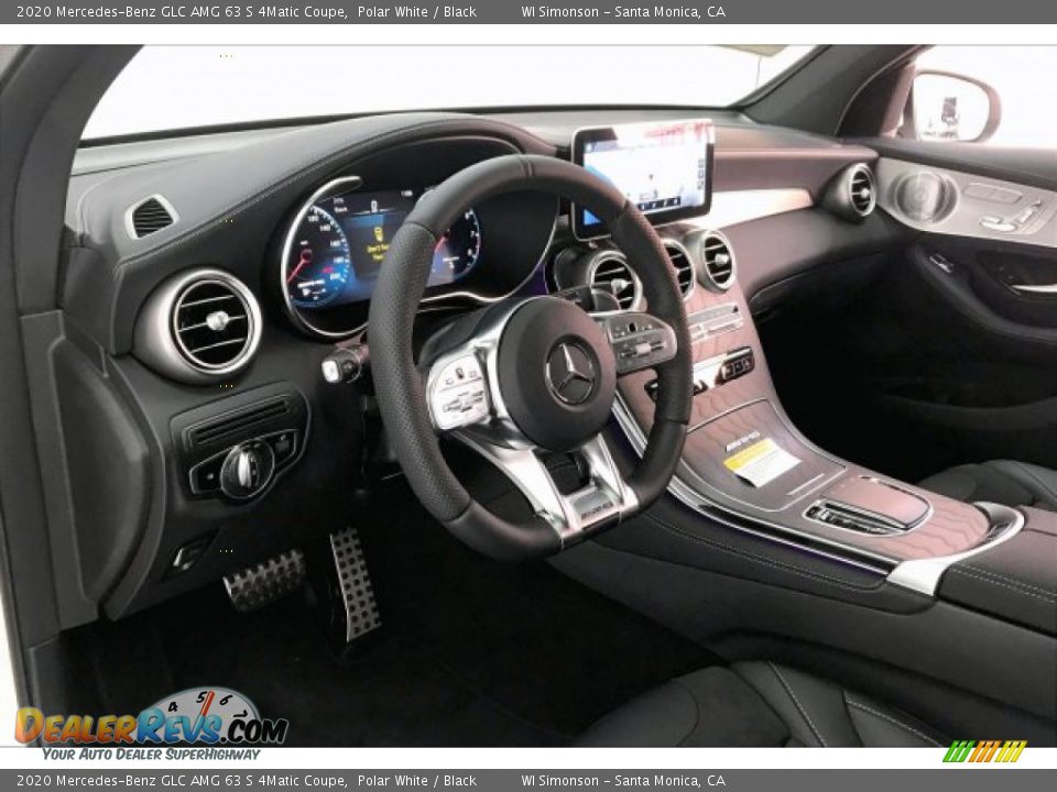 2020 Mercedes-Benz GLC AMG 63 S 4Matic Coupe Polar White / Black Photo #22