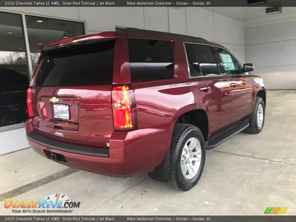 2020 Chevrolet Tahoe LS 4WD Siren Red Tintcoat / Jet Black Photo #3