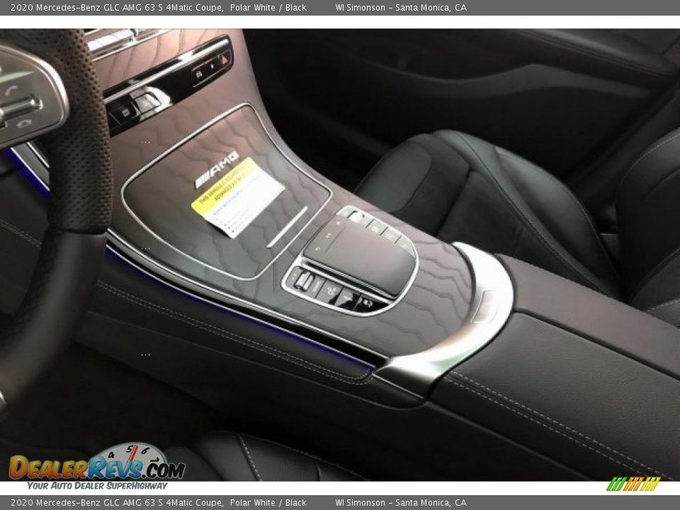 2020 Mercedes-Benz GLC AMG 63 S 4Matic Coupe Polar White / Black Photo #23
