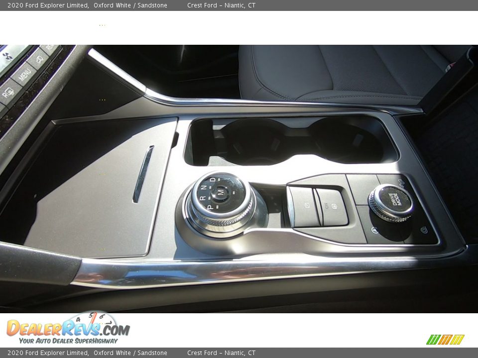 2020 Ford Explorer Limited Oxford White / Sandstone Photo #16