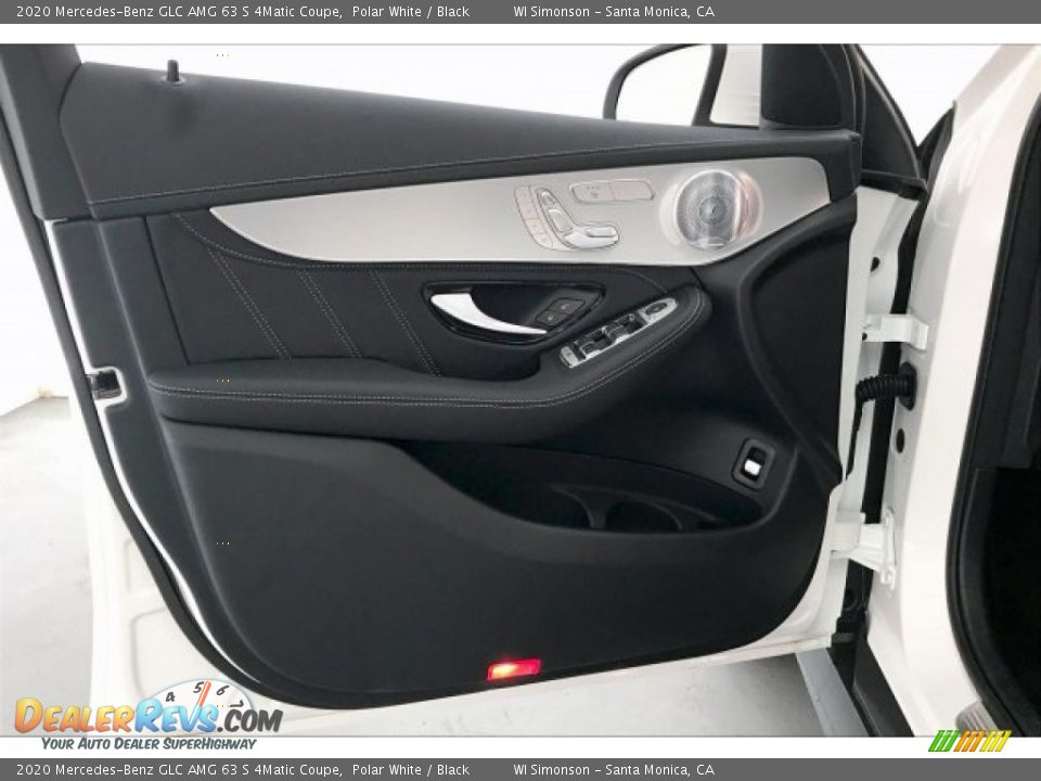 2020 Mercedes-Benz GLC AMG 63 S 4Matic Coupe Polar White / Black Photo #25