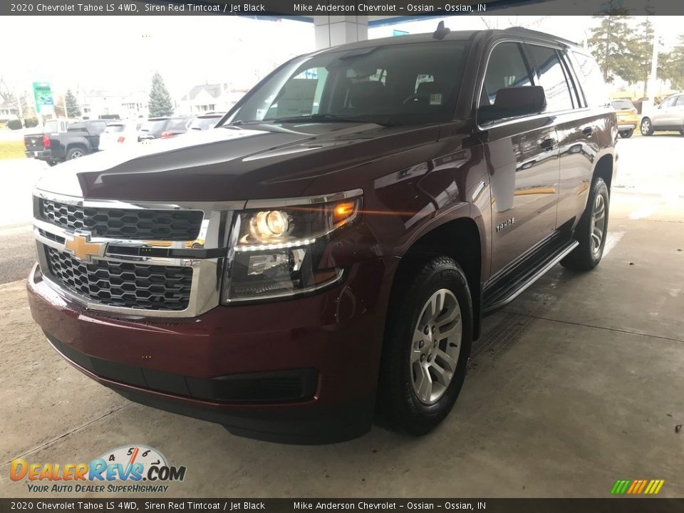 2020 Chevrolet Tahoe LS 4WD Siren Red Tintcoat / Jet Black Photo #6