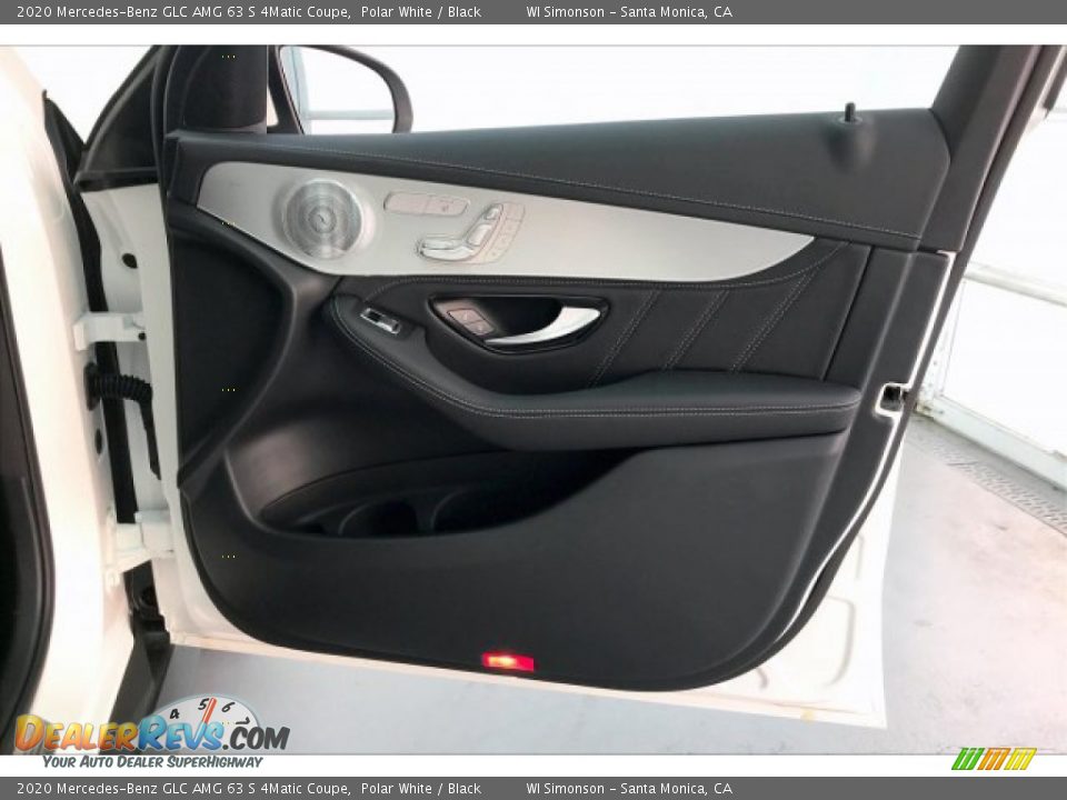 2020 Mercedes-Benz GLC AMG 63 S 4Matic Coupe Polar White / Black Photo #30