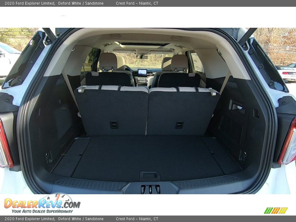 2020 Ford Explorer Limited Oxford White / Sandstone Photo #21