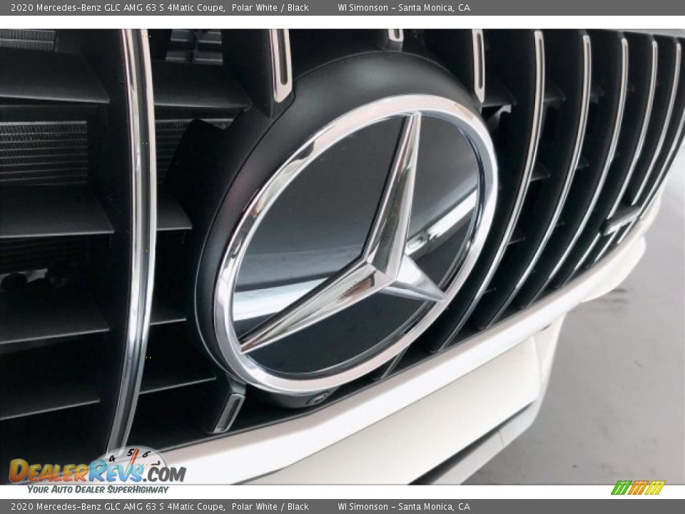 2020 Mercedes-Benz GLC AMG 63 S 4Matic Coupe Polar White / Black Photo #33