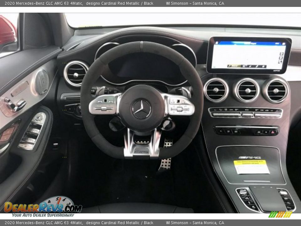 2020 Mercedes-Benz GLC AMG 63 4Matic designo Cardinal Red Metallic / Black Photo #4