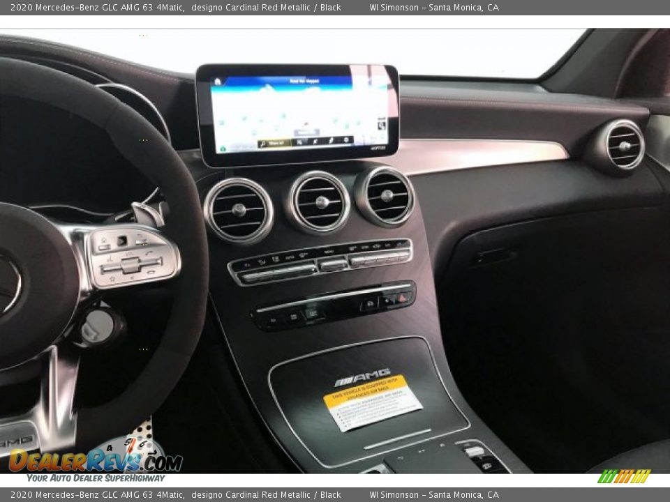 2020 Mercedes-Benz GLC AMG 63 4Matic designo Cardinal Red Metallic / Black Photo #5