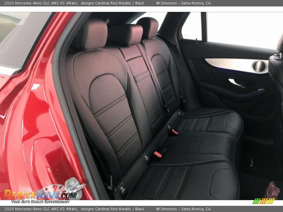 2020 Mercedes-Benz GLC AMG 63 4Matic designo Cardinal Red Metallic / Black Photo #13