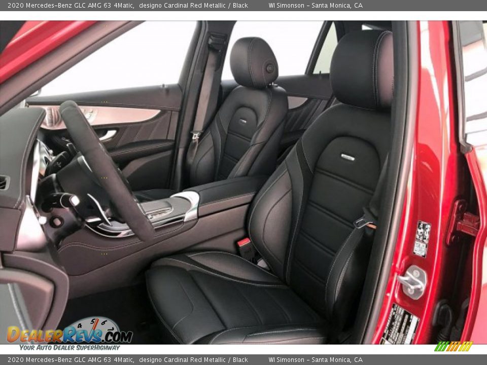 2020 Mercedes-Benz GLC AMG 63 4Matic designo Cardinal Red Metallic / Black Photo #14