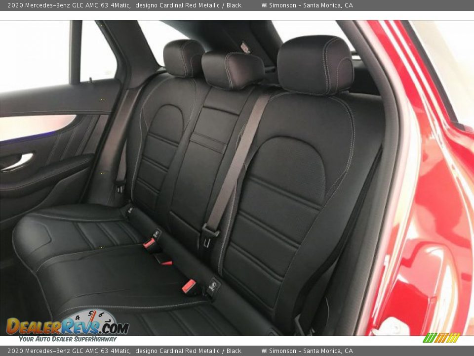 2020 Mercedes-Benz GLC AMG 63 4Matic designo Cardinal Red Metallic / Black Photo #15