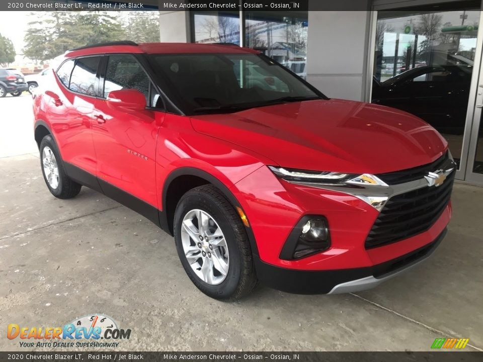 2020 Chevrolet Blazer LT Red Hot / Jet Black Photo #1