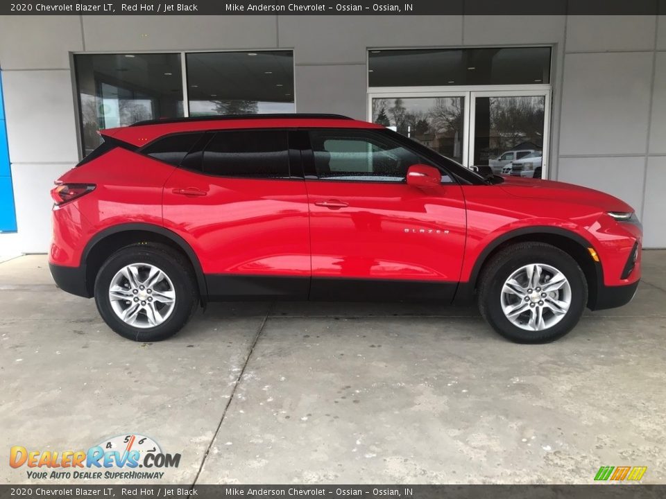 2020 Chevrolet Blazer LT Red Hot / Jet Black Photo #2