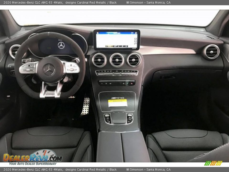 2020 Mercedes-Benz GLC AMG 63 4Matic designo Cardinal Red Metallic / Black Photo #17