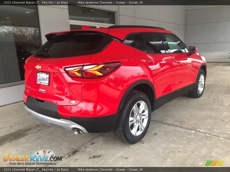 2020 Chevrolet Blazer LT Red Hot / Jet Black Photo #3