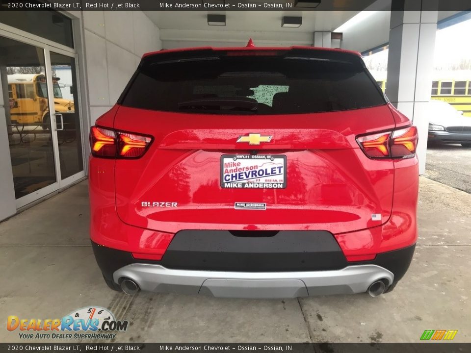 2020 Chevrolet Blazer LT Red Hot / Jet Black Photo #4