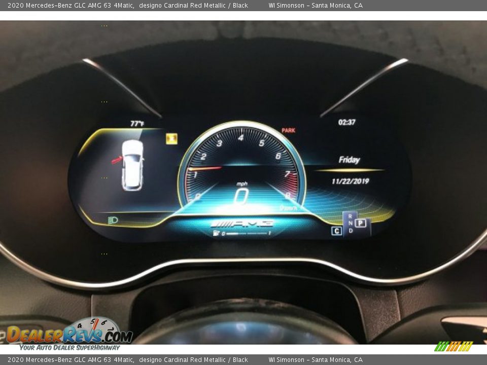 2020 Mercedes-Benz GLC AMG 63 4Matic designo Cardinal Red Metallic / Black Photo #20