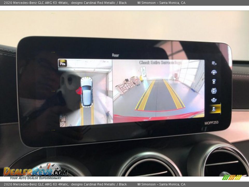 2020 Mercedes-Benz GLC AMG 63 4Matic designo Cardinal Red Metallic / Black Photo #21