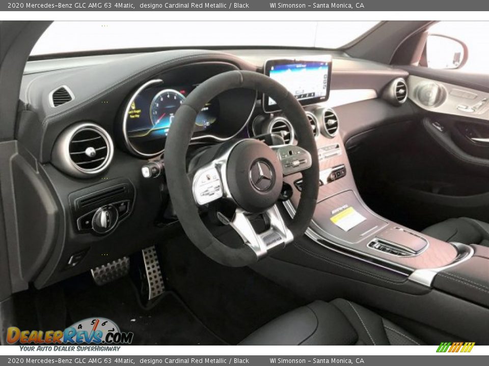 2020 Mercedes-Benz GLC AMG 63 4Matic designo Cardinal Red Metallic / Black Photo #22