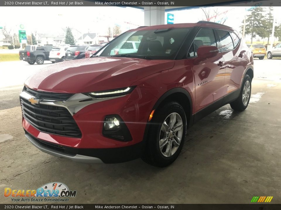 2020 Chevrolet Blazer LT Red Hot / Jet Black Photo #6
