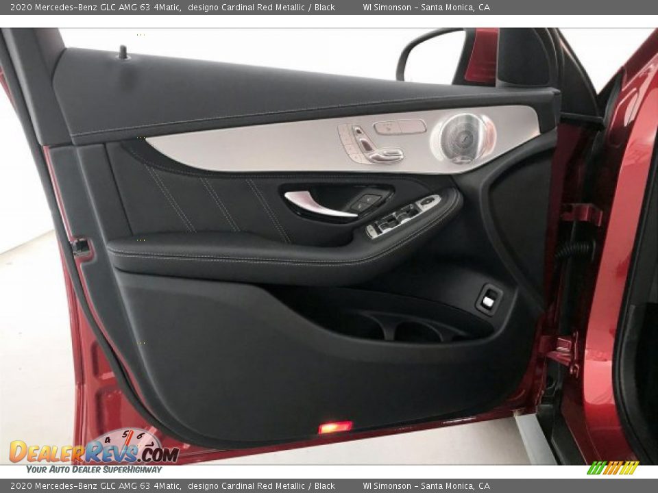2020 Mercedes-Benz GLC AMG 63 4Matic designo Cardinal Red Metallic / Black Photo #25