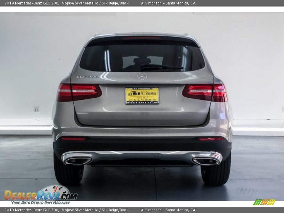 2019 Mercedes-Benz GLC 300 Mojave Silver Metallic / Silk Beige/Black Photo #3