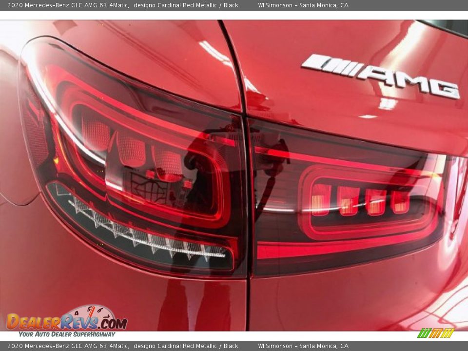 2020 Mercedes-Benz GLC AMG 63 4Matic designo Cardinal Red Metallic / Black Photo #26