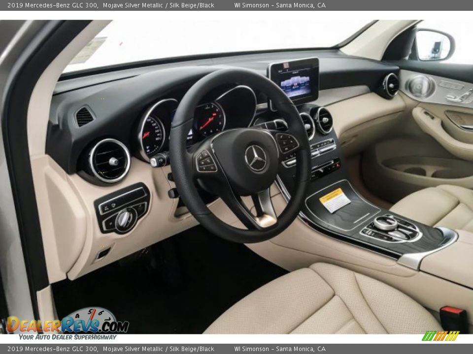 2019 Mercedes-Benz GLC 300 Mojave Silver Metallic / Silk Beige/Black Photo #4