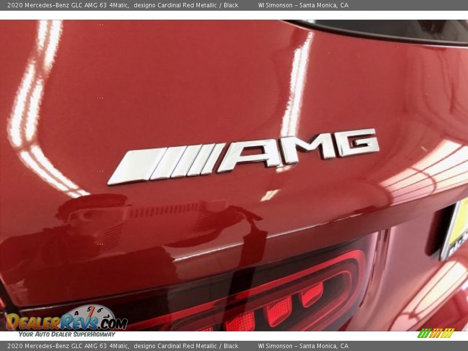 2020 Mercedes-Benz GLC AMG 63 4Matic designo Cardinal Red Metallic / Black Photo #27