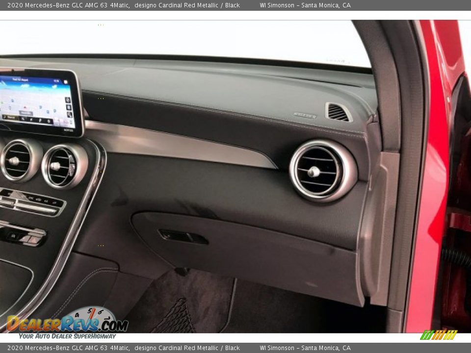 2020 Mercedes-Benz GLC AMG 63 4Matic designo Cardinal Red Metallic / Black Photo #28