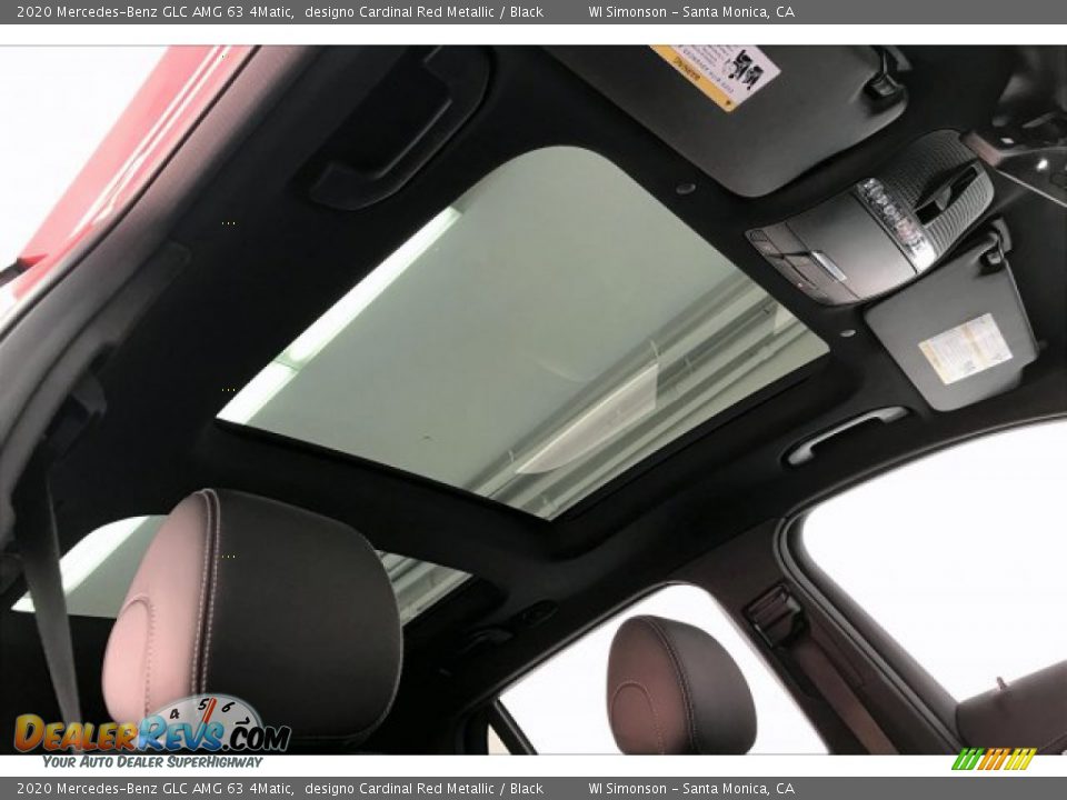 2020 Mercedes-Benz GLC AMG 63 4Matic designo Cardinal Red Metallic / Black Photo #29