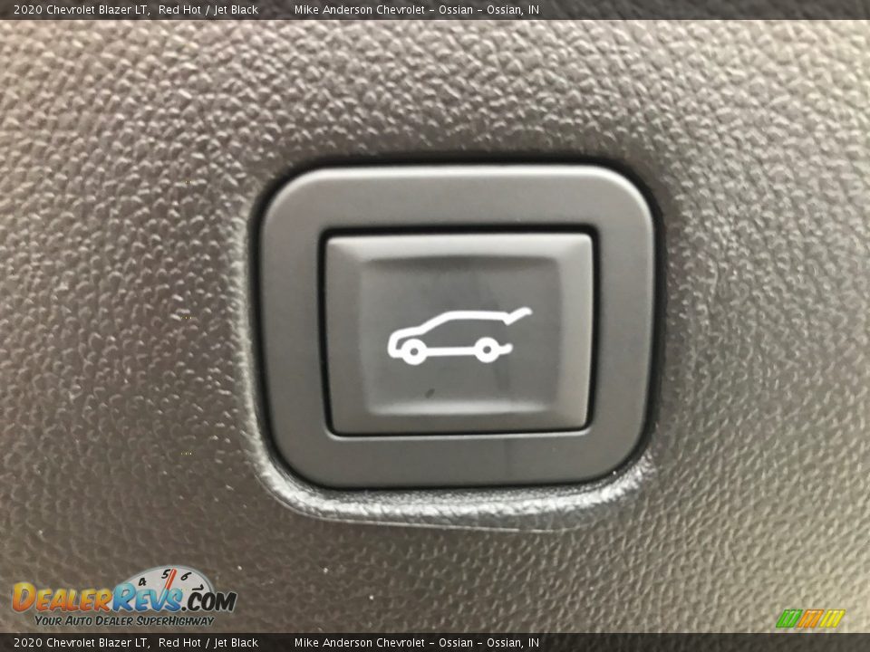 2020 Chevrolet Blazer LT Red Hot / Jet Black Photo #11