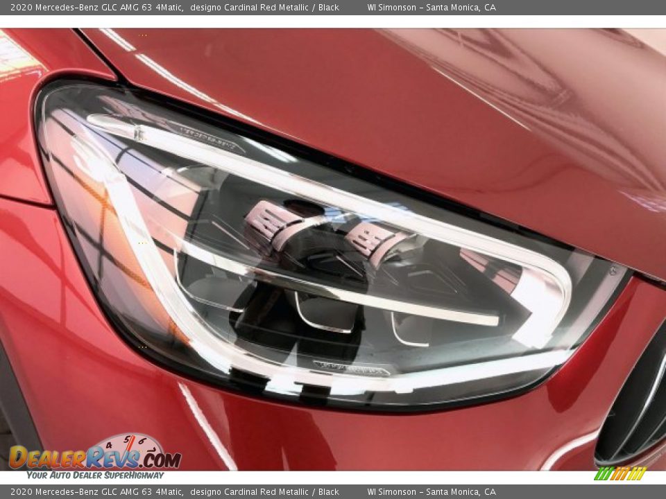 2020 Mercedes-Benz GLC AMG 63 4Matic designo Cardinal Red Metallic / Black Photo #32