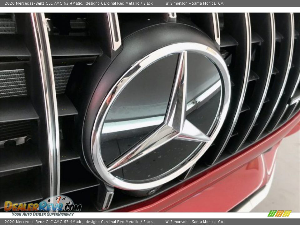 2020 Mercedes-Benz GLC AMG 63 4Matic designo Cardinal Red Metallic / Black Photo #33