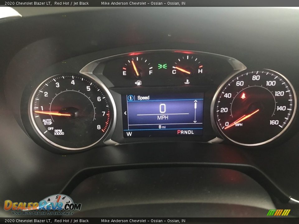 2020 Chevrolet Blazer LT Red Hot / Jet Black Photo #15