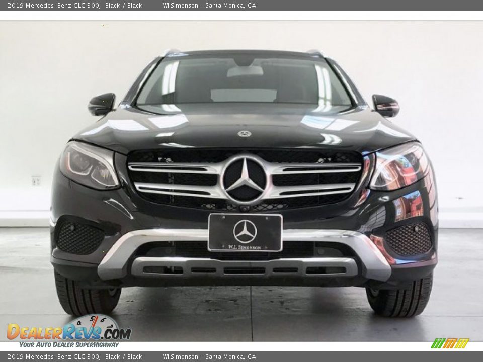 2019 Mercedes-Benz GLC 300 Black / Black Photo #2