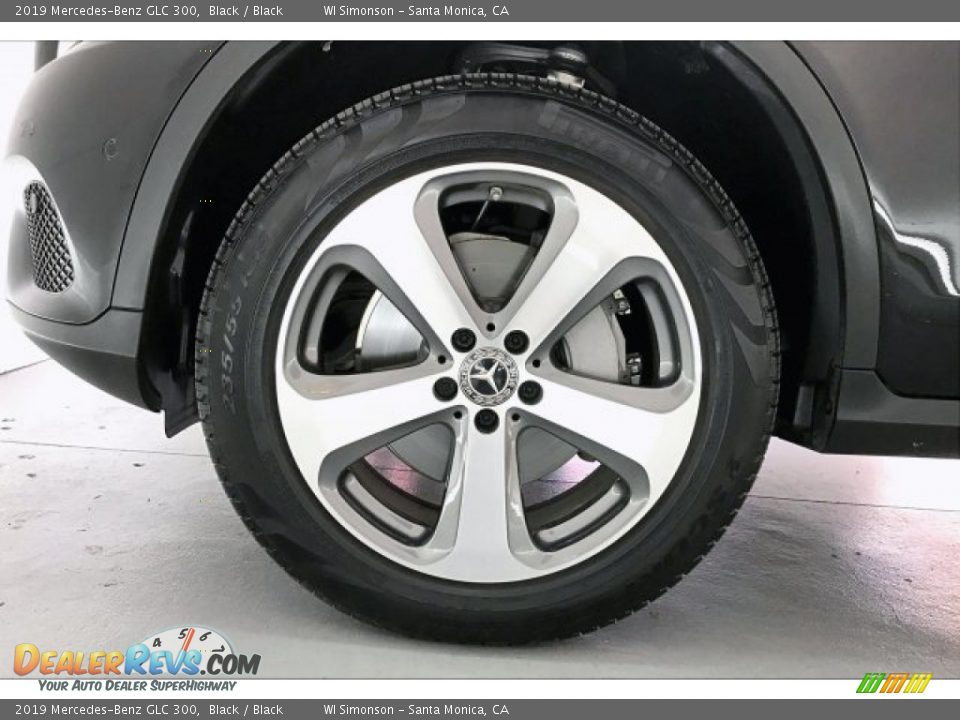 2019 Mercedes-Benz GLC 300 Black / Black Photo #8
