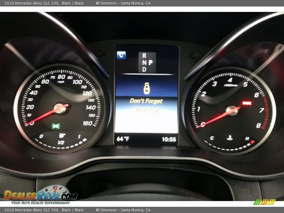 2019 Mercedes-Benz GLC 300 Black / Black Photo #20