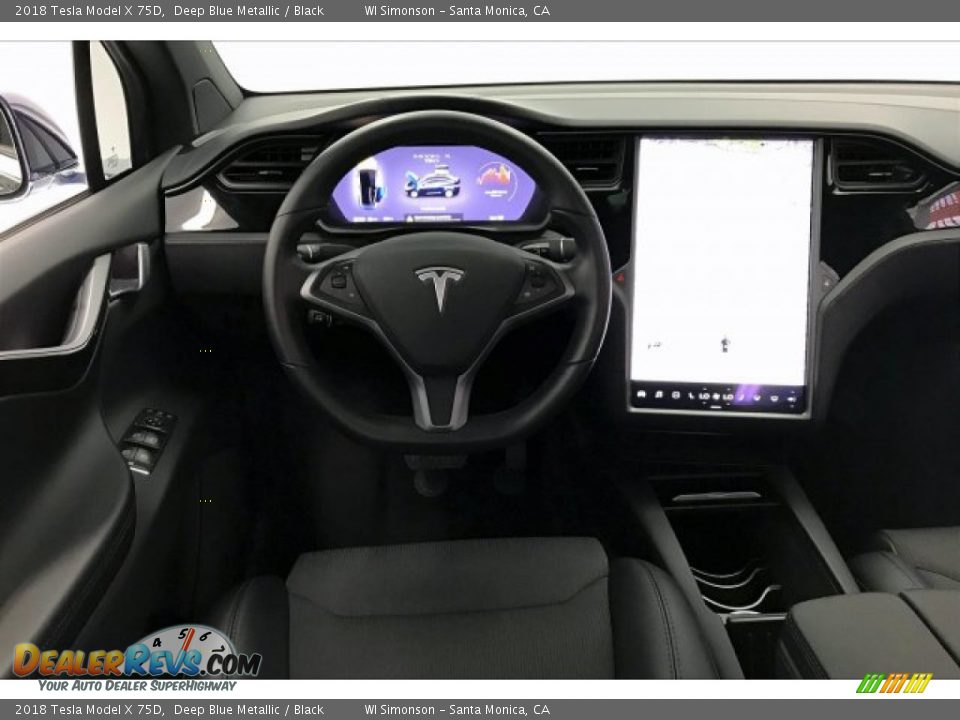 Dashboard of 2018 Tesla Model X 75D Photo #4