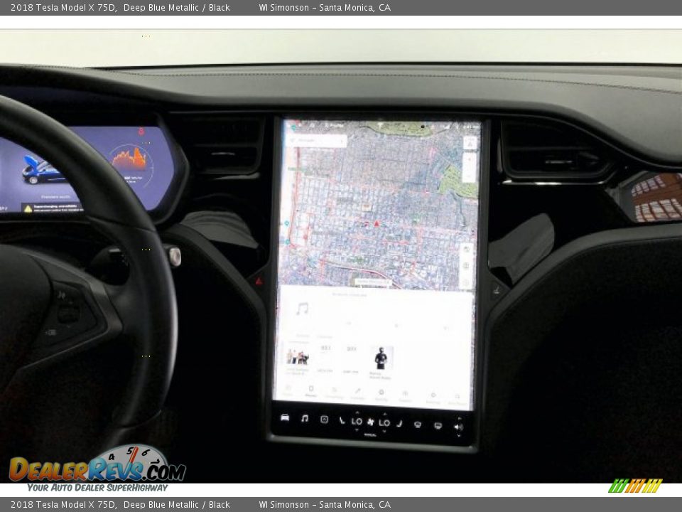 Navigation of 2018 Tesla Model X 75D Photo #5