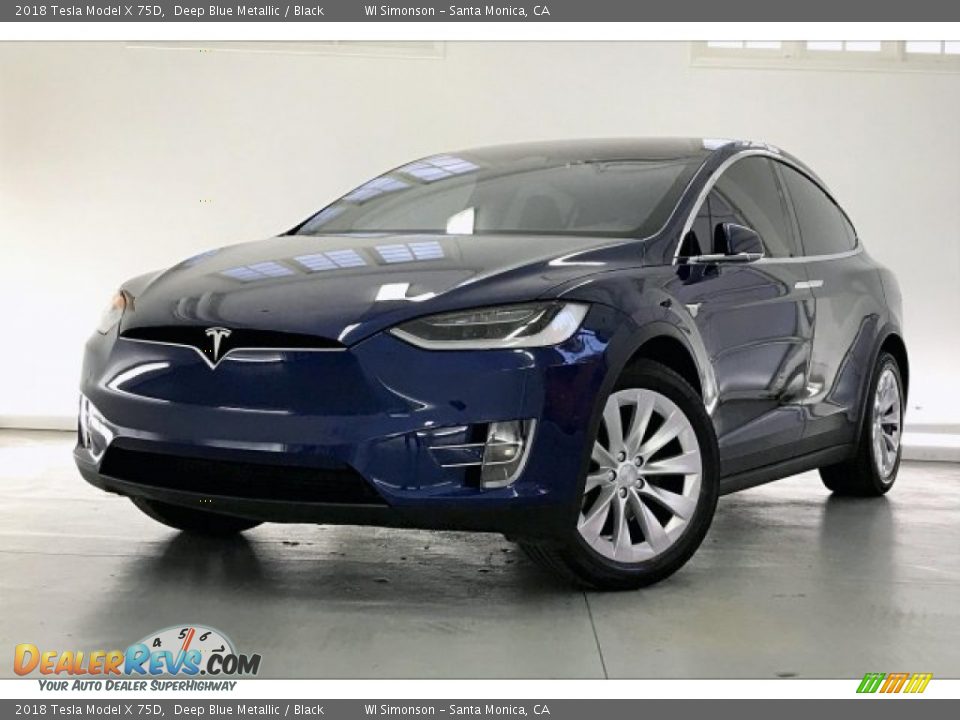 Front 3/4 View of 2018 Tesla Model X 75D Photo #12