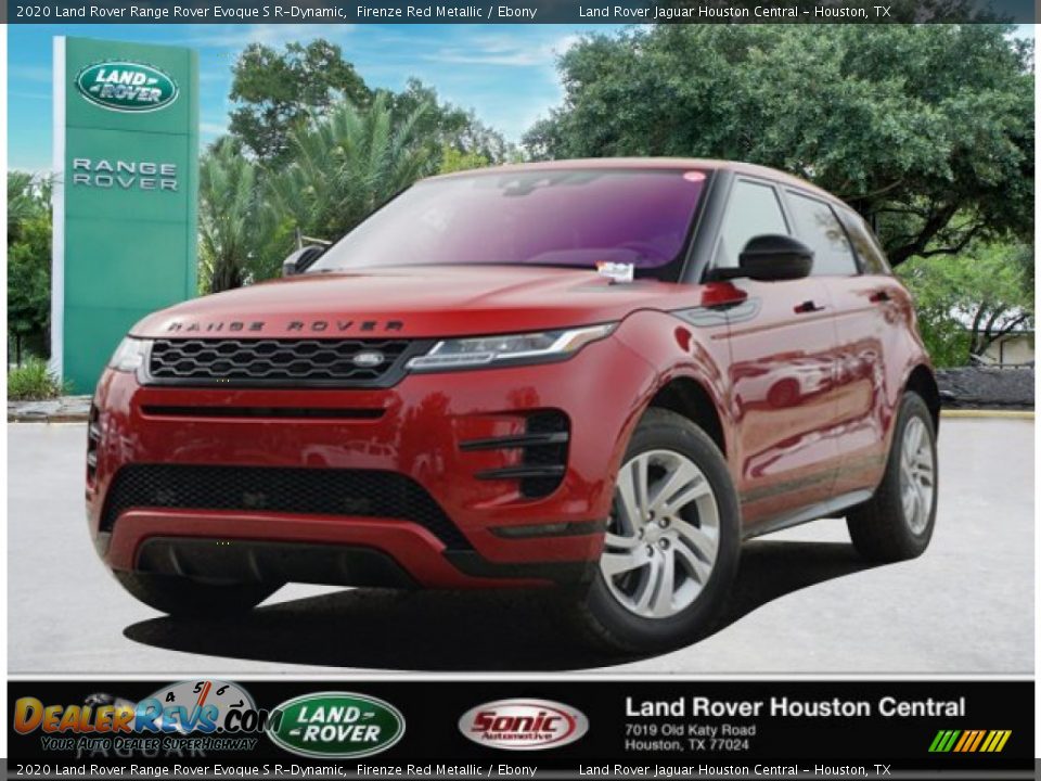 2020 Land Rover Range Rover Evoque S R-Dynamic Firenze Red Metallic / Ebony Photo #1