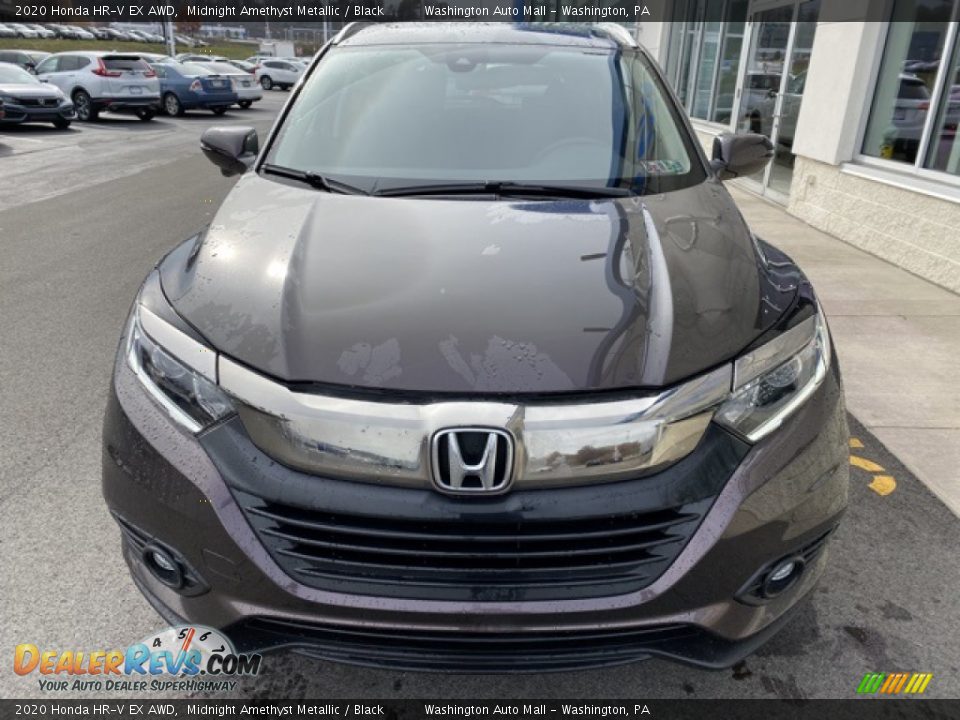 2020 Honda HR-V EX AWD Midnight Amethyst Metallic / Black Photo #3