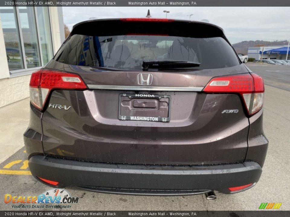 2020 Honda HR-V EX AWD Midnight Amethyst Metallic / Black Photo #6