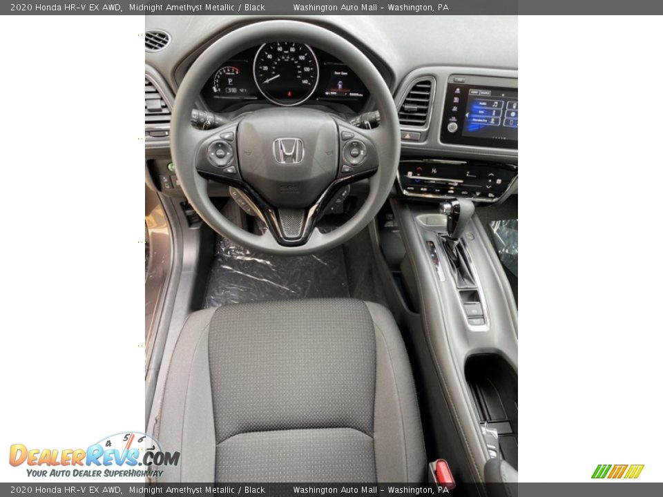 2020 Honda HR-V EX AWD Steering Wheel Photo #13