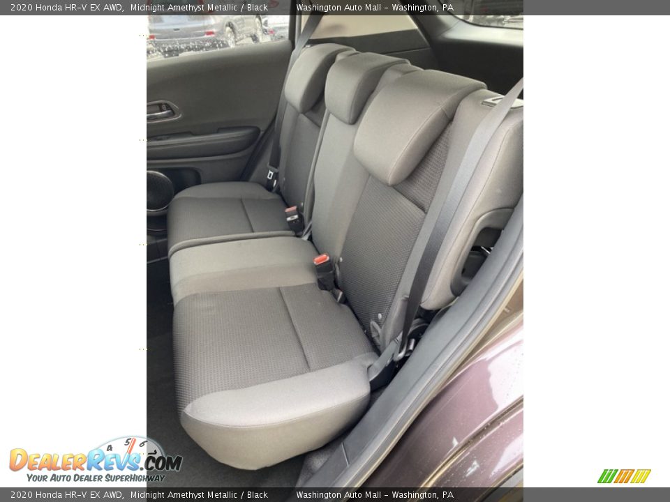 Rear Seat of 2020 Honda HR-V EX AWD Photo #18