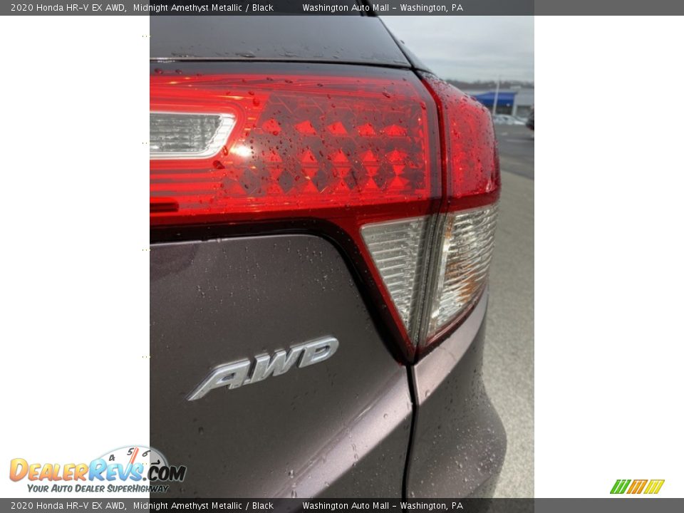 2020 Honda HR-V EX AWD Midnight Amethyst Metallic / Black Photo #22