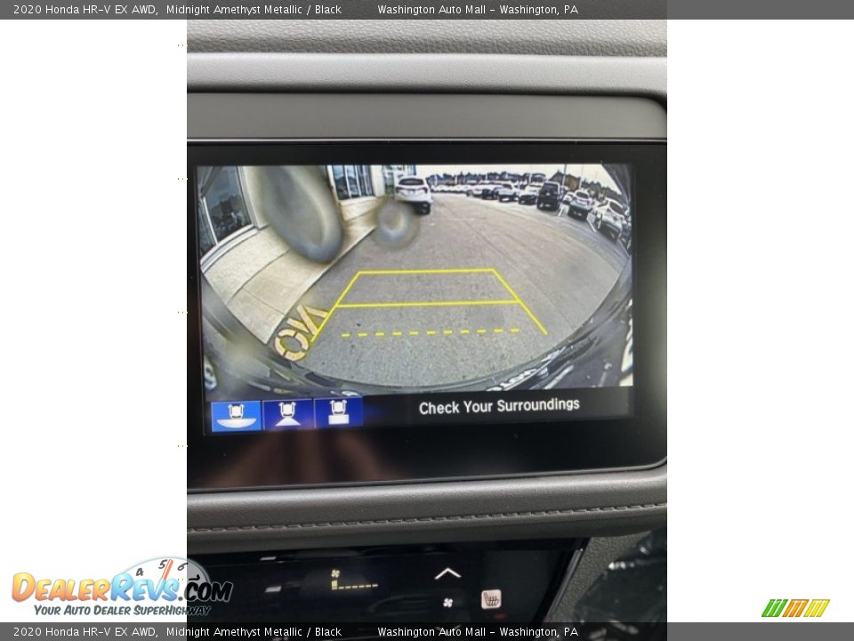 2020 Honda HR-V EX AWD Midnight Amethyst Metallic / Black Photo #33